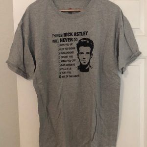 Rick Astley Graphic Tee